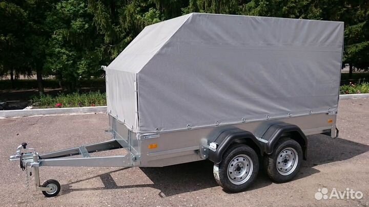 Прицеп легковой сст 7132-10 Тент со скосом R15