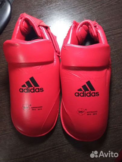 Защита стопы и голени для карате adidas