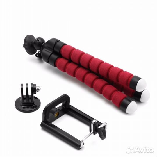 Осьминог на гибких ножках для Gopro и телефона