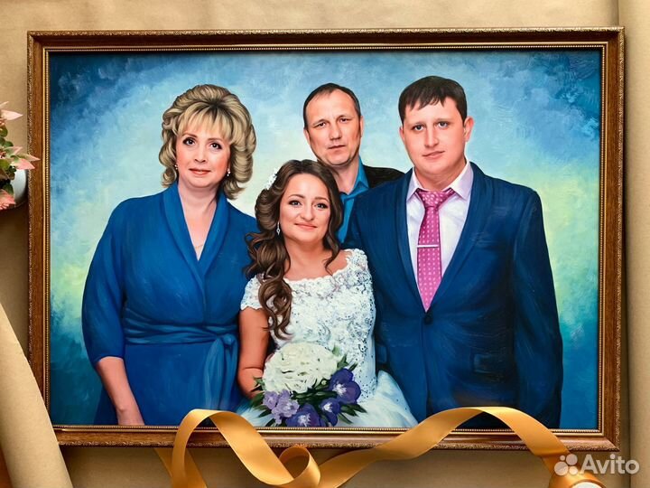 Портреты по фото и картины