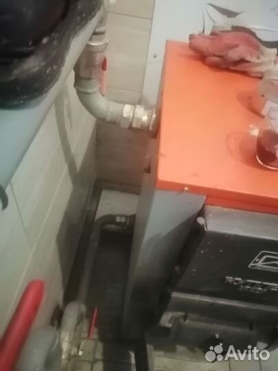 Твердотопливный котел длительного горения бу