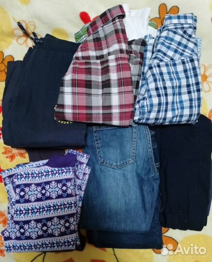 Вещи пакетом на мальчика рост 116 122, (15 вещей)
