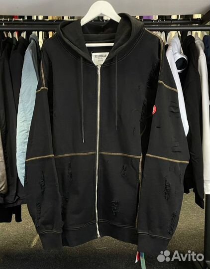 Зип худи cav empt рваное