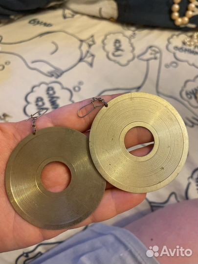 Серьги бижутерия