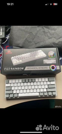 Клавиатура redragon fizz k617 мышка Logitech g102