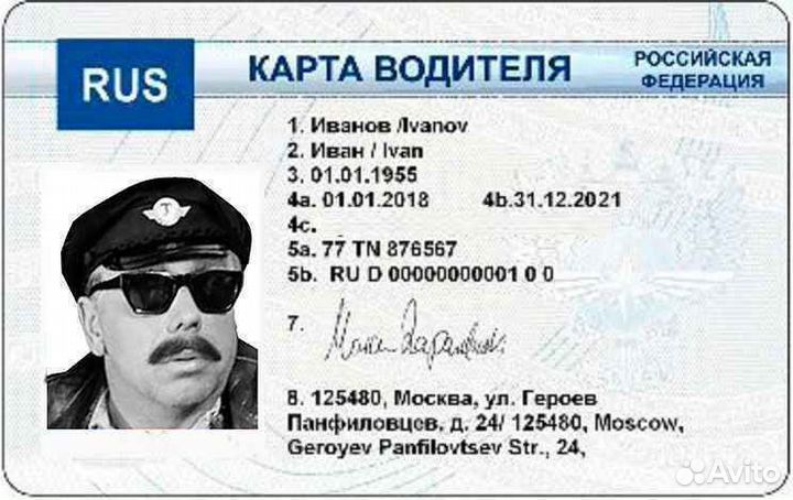 Оформление карты скзи