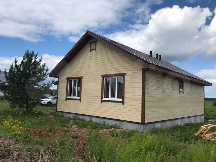 Дом 92 м² на участке 8 сот.