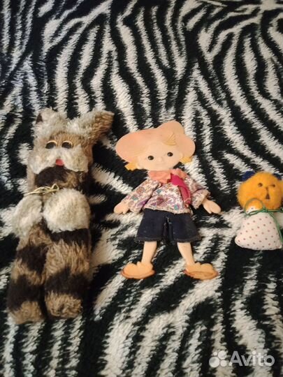 Детские игрушки времен СССР