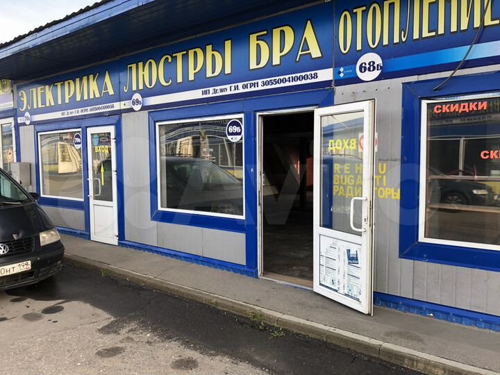 Торговое помещение, 100 м²