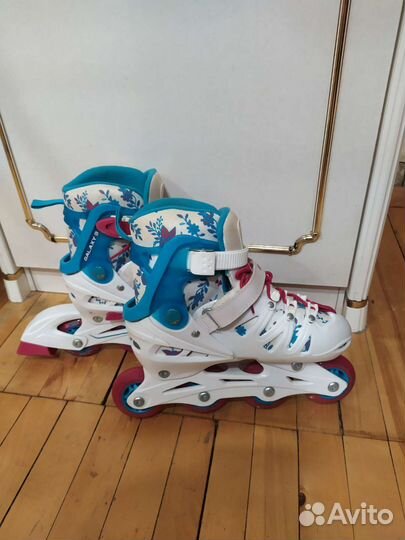 Роликовые коньки детские раздвижные