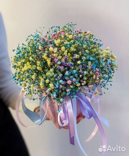 Букет из гипсофилы