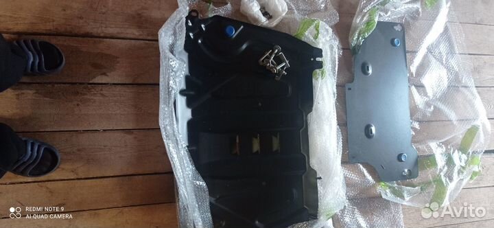 Комплект защита двигателя и коробки рав4 оригинал