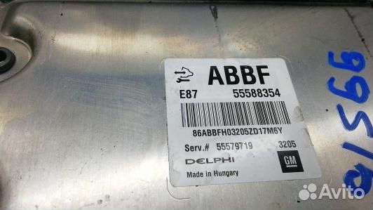 Блок управления двс opel astra J (99S15PC01)