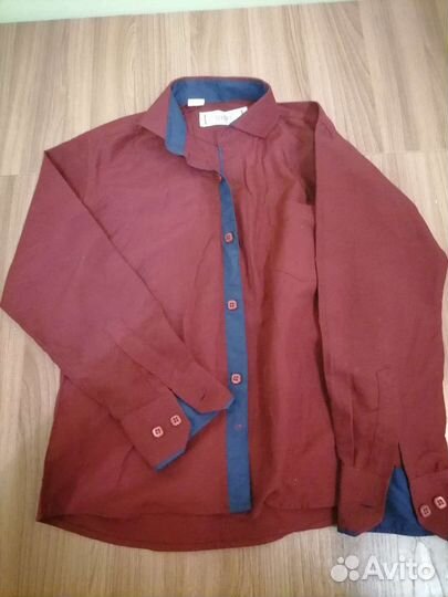 Рубашки на мальчика 128-150