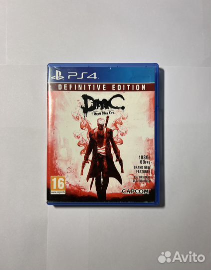 Игра DmC Devil May Cry: Definitive Edition PS4