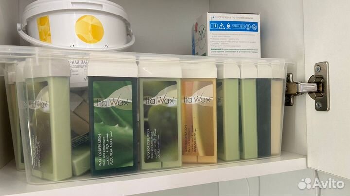 Воск для депиляции в картридже Italwax