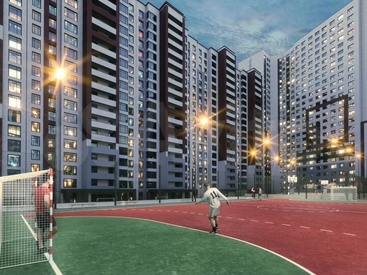 3-к. квартира, 59,7 м², 4/27 эт.