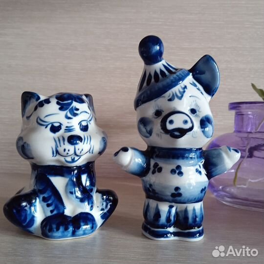 Гжель СССР. Цена за 2шт