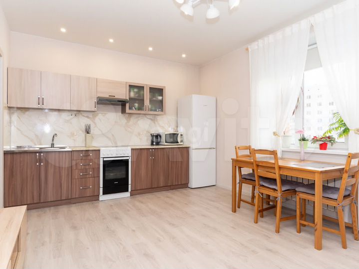 2-к. квартира, 60,4 м², 3/25 эт.