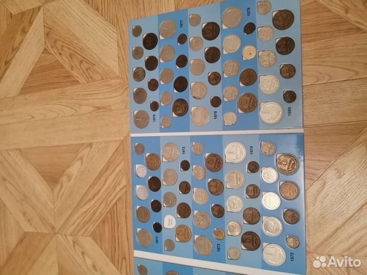 Погодовка монет СССР 1961-1991г