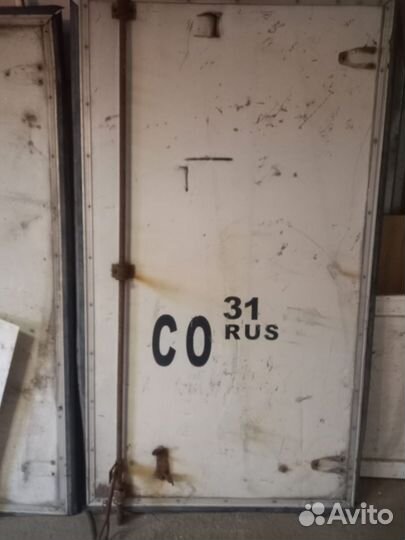 Двери ворота для будки газель газон