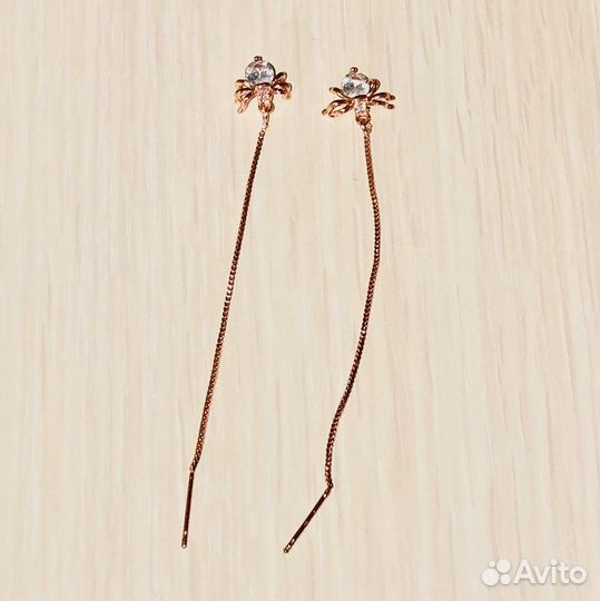 Серьги (протяжки) 925