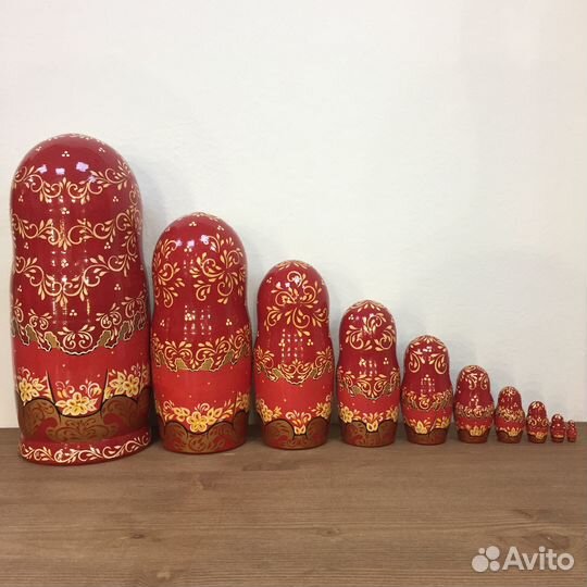 Матрешка матрёна 10 кукол