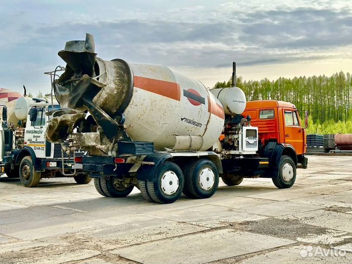 Автобетоносмеситель КАМАЗ 65115, 2012