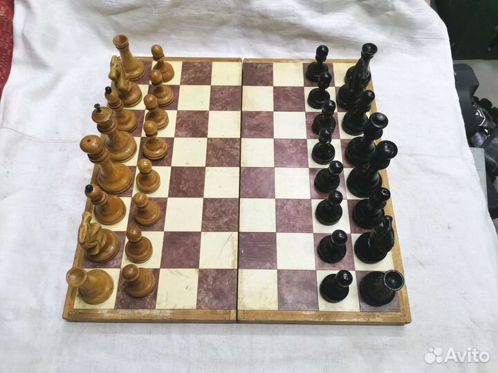 Шахматы Большие Деревянные СССР