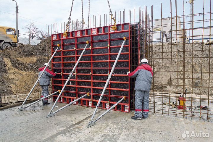 Аренда опалубки стен