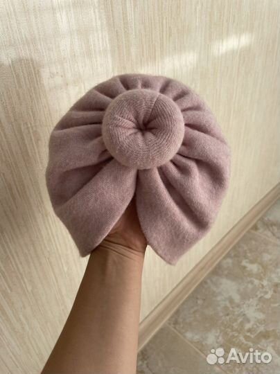 Шапка тюрбан на осень