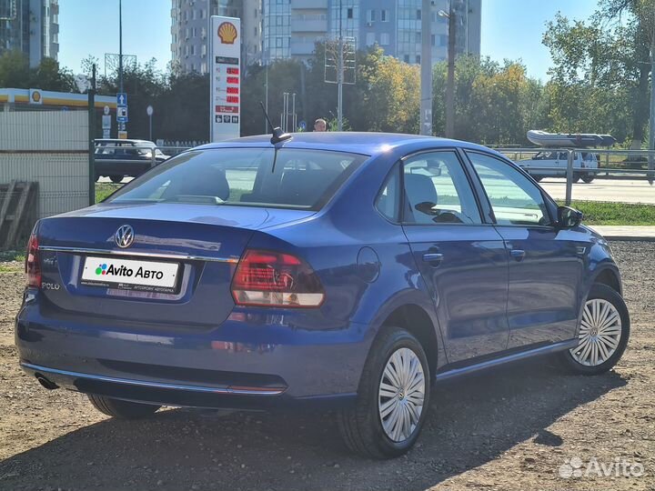 Volkswagen Polo 1.6 AT, 2019, 47 000 км