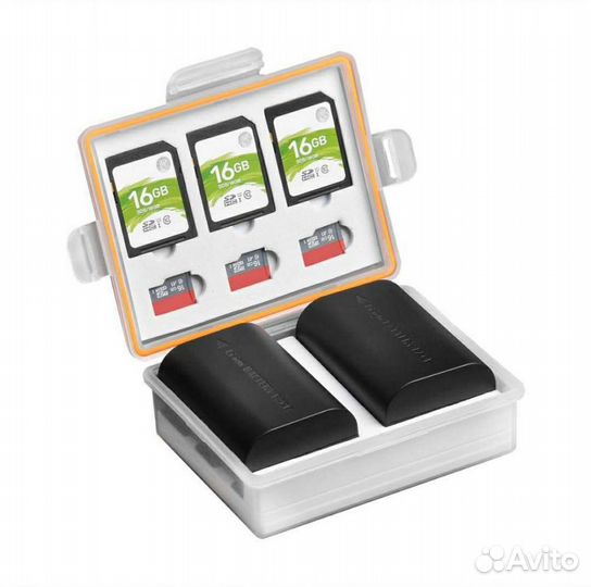 Бокс для аккумуляторов и карт памяти SD/Micro SD