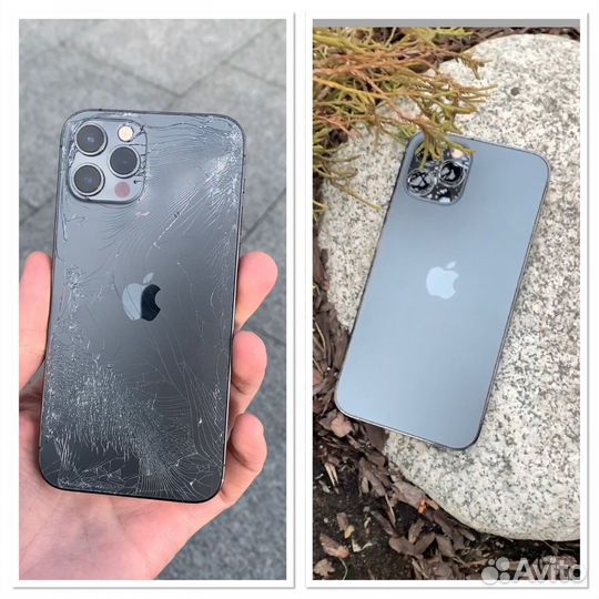 Ремонт задней крышки (стекла) iPhone. Замена