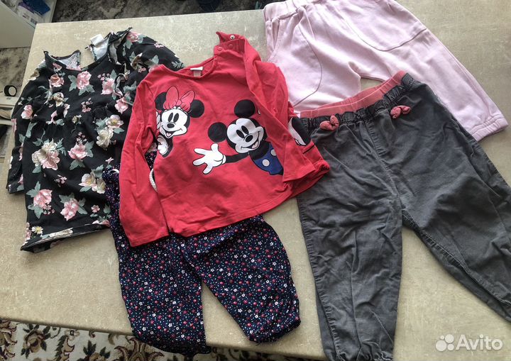 Вещи пакетом на девочку