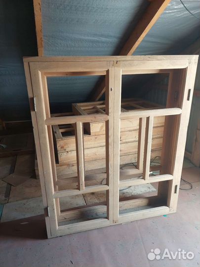 Окна деревянные новые