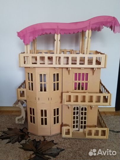 Домик из фанеры для кукол