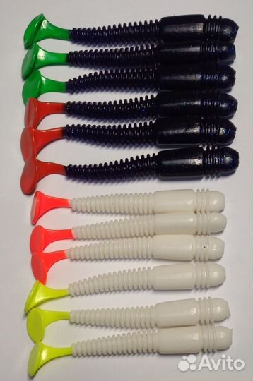 Силиконовые приманки на судака и щуку