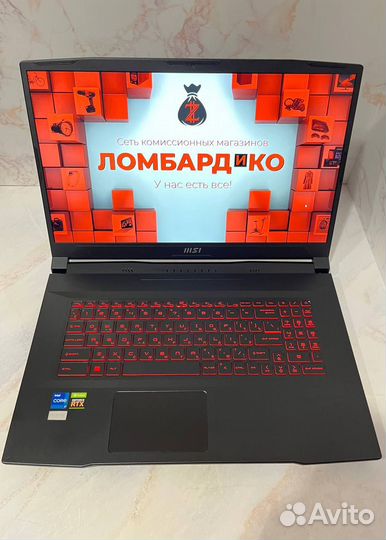 Игровой ноутбук Msi GF76 Katana