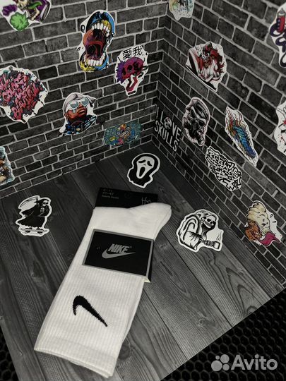 Носки nike белые