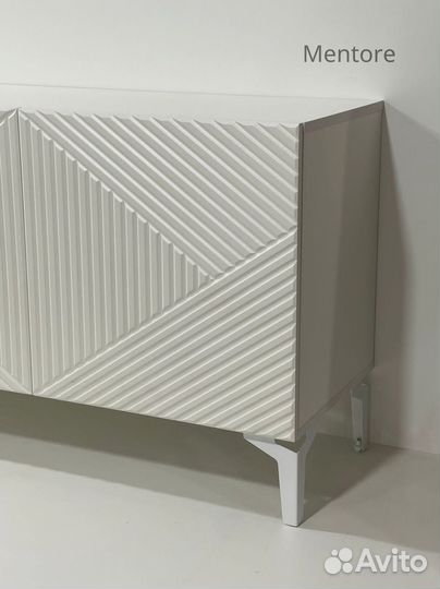 Тумба тв Bravo в белом цвете (1800х400х400 мм)