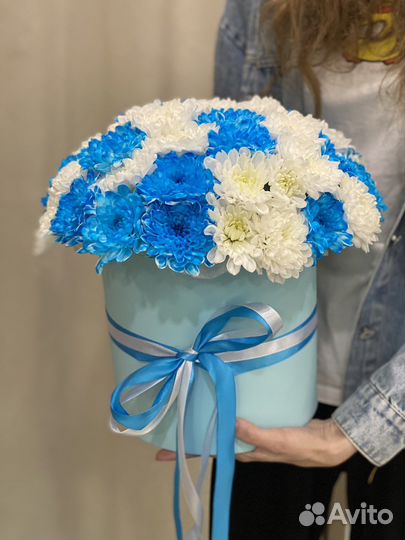 Цветы в коробке