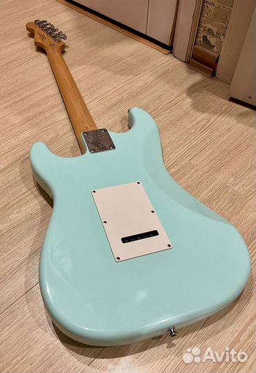 Электрогитара fender squier bullet RW daphne blue