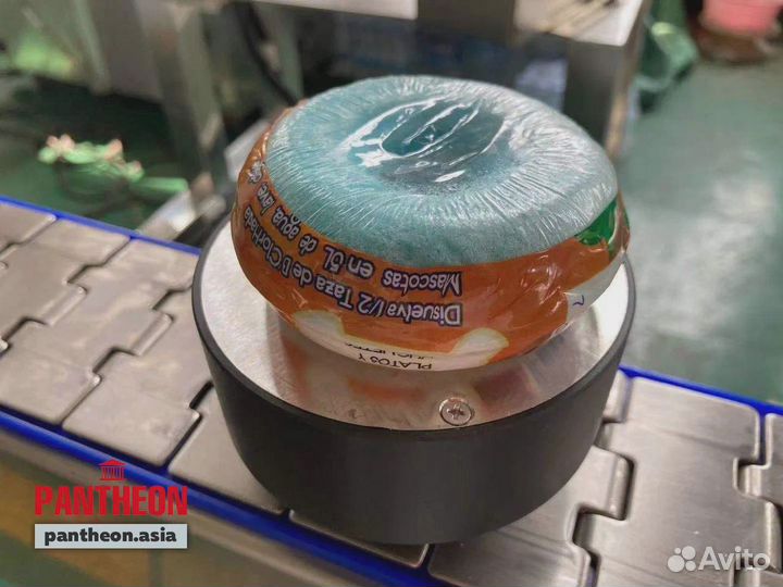 Этикетировочная линия с применением термоусадки