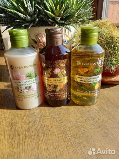 Гель для душа Yves Rocher