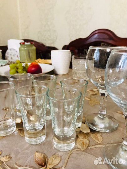 Рюмки 6 шт и Фужеры 5 шт