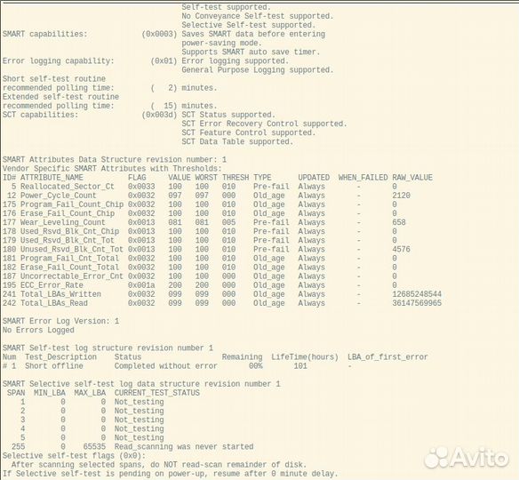 SSD samsung SM841N msata 128GB