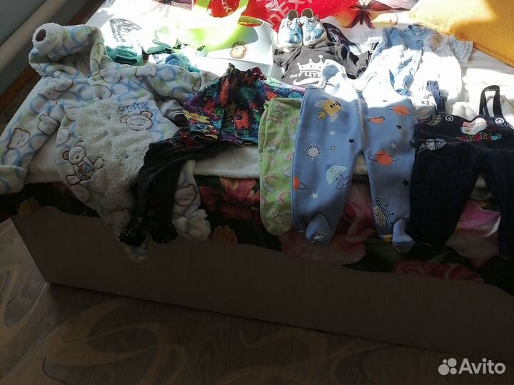Пакет детских вещей от 6 до 12 месяцев