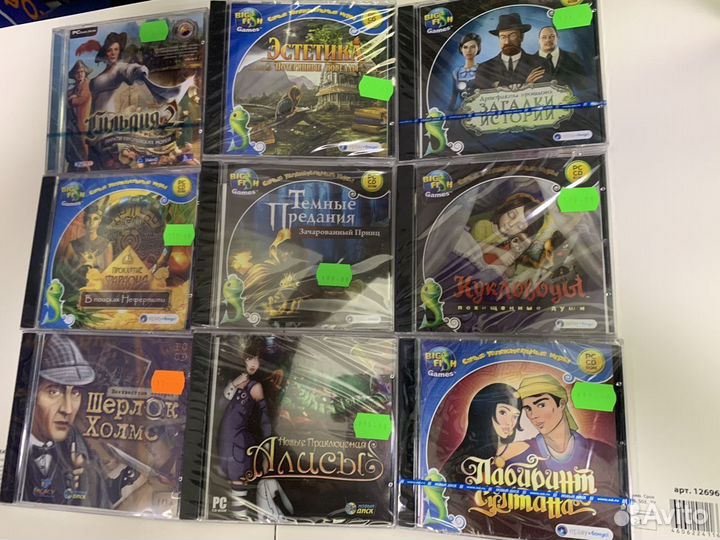 Игры лицензионные для пк (pc) в заводской упаковке