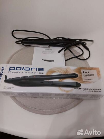 Электрощипцы для волос Polaris новые